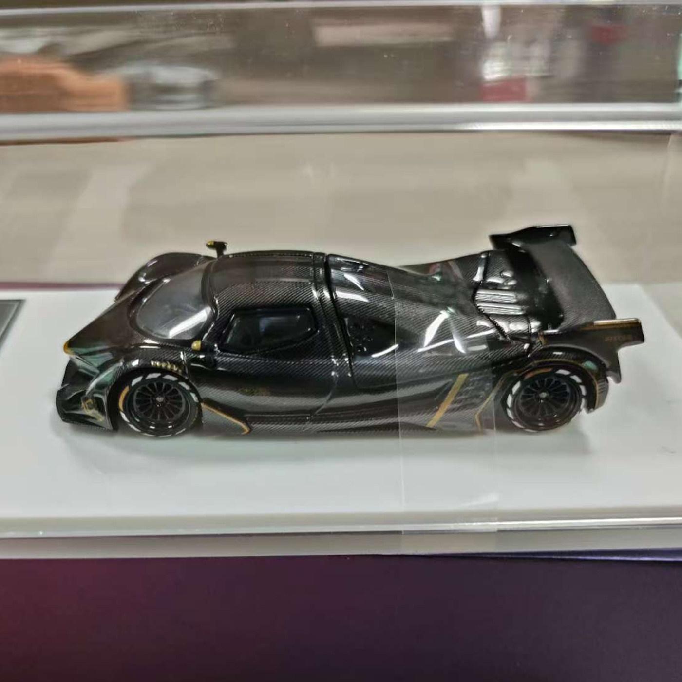 Tp Lmf 1:64 Miniatur Devel 16 Supersportwagen Voll-Kohlefaser Druckgusslegierung Automodell Spielzeug Für Sammler Enthusiasten Auf Lager