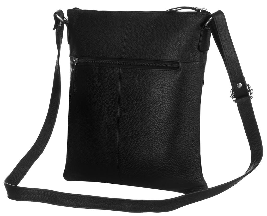 PTN D72-DS-5117 Black Leather Bag