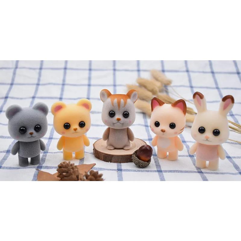 Moveable Anime BJD Animal Dolls Kawaii Miniature Figurines Collectible Gifts for Girls