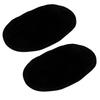 4 pièces Oval Daim Cuir de Vache Coude Genou Patch Velours Thermocollant Patches pour Réparation Pull Vêtement Sac Jean Vêtement Accessoires de Couture