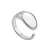 18K exaggerated ring, water drop knot, open ring, knotted irregular geometric decorative ring, index finger ring.