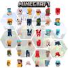 Minecraft Toy Building Blocks Collection Creeper And Ender Dragon Figurines