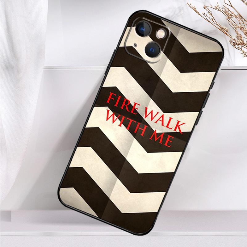 Fire Walk With Me Twin Peaks Shockproof Case For iPhone 17 Pro Max 11 14 15 16 Plus 12 13 Mini 16e 17 Air Phone Cover