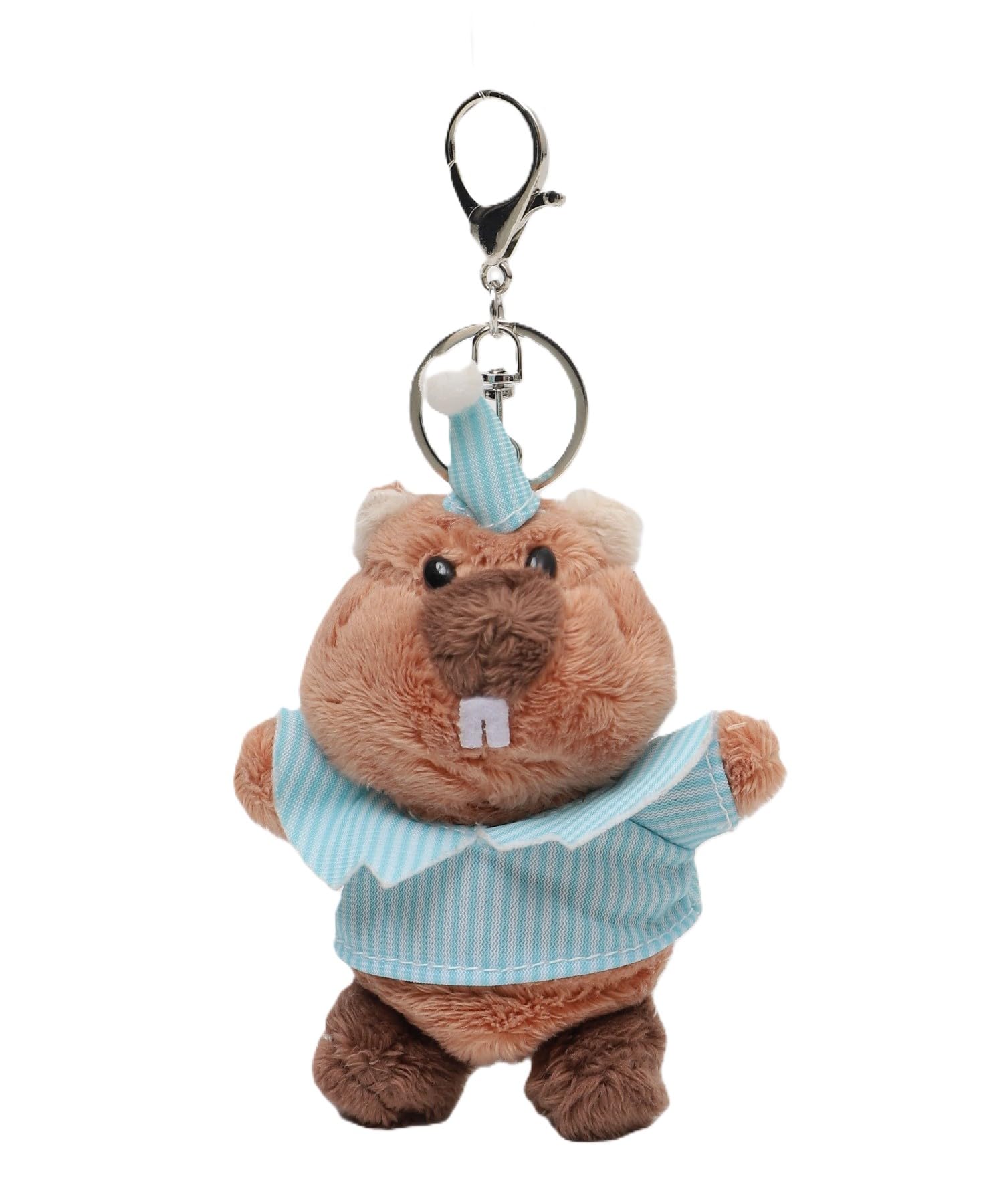 

WEGO Bucktooth Animal Plush Perfect for and Cute Gift for Size Pattern 3 Keychain, Oshikatsu, School, More, Women, F,