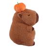 Spooky Holiday Pumpkin Kapibala Capybara Plush Toy Adorable Doll Boys Girls Anime Plush Doll Gentle Plush Anime Cartoon Spooky Holiday Xmas Present
