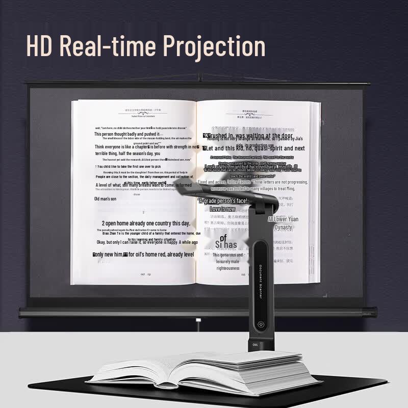 Deli Scanner di documenti intelligente AI GK121 spina CN (adattatore incluso)