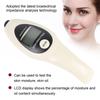 Digital LCD Display Precision Skin Sensor Tester Facial Moisture Water Oil Analyzer (White)