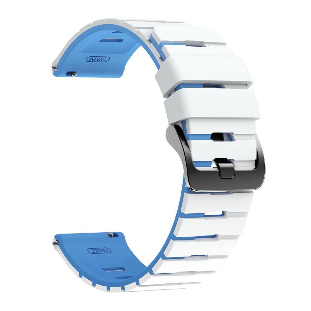 22mm Silicone Strap For Huami AMAZFIT BIP 6 5UNITY BALANCE 2 Stratos 3 GTR 2e 3 4 47mm Cheetah Pro Watchbands For HUAWEI WATCH 5