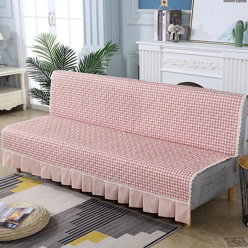 Universal Stretch  Sofa Bed Cover Couch Covers Armless Sofa Cover Washable  Elastic Folding Furniture Sofa Bed Covers