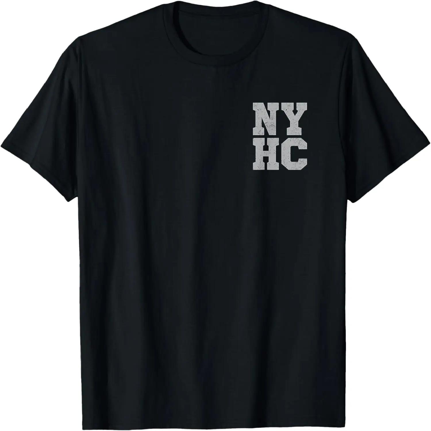 Потертая футболка в стиле NYHC New York Hardcore Punk S