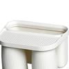 Toothbrush Cup Holder Organizer with Magnetic Punch Free