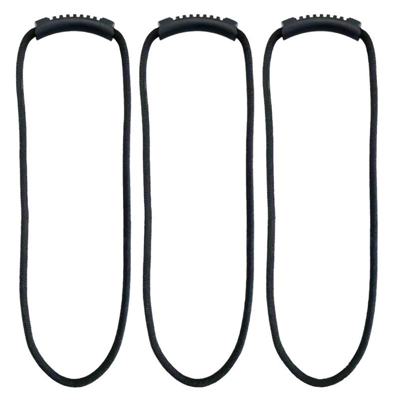 

40cm Cable Wire Organizer Strap Portable Handle Tie Cord Management Band for Electrical Water Pipe Storage and Bundling One Size чорний