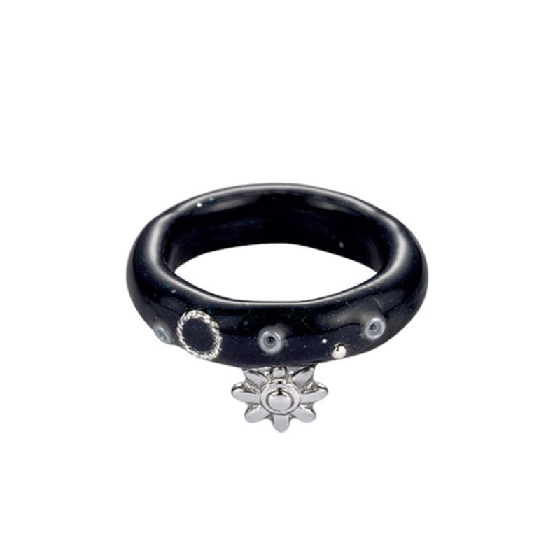 Nff Sunset Ring-black