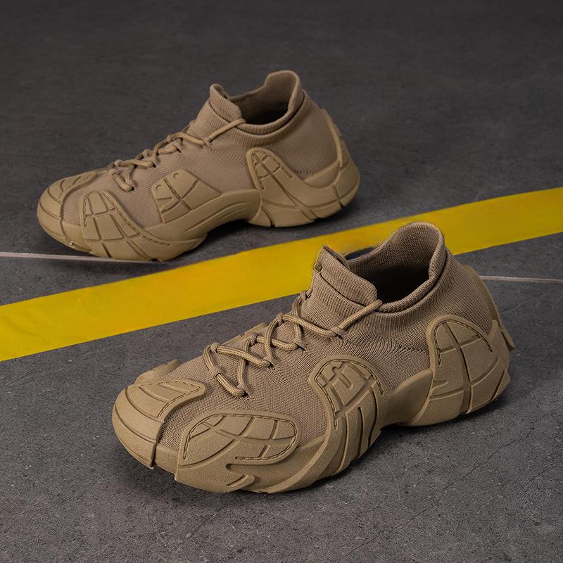 New Men's Shoes Breathable Casual Shoes Fashionable and Versatile Single Shoes