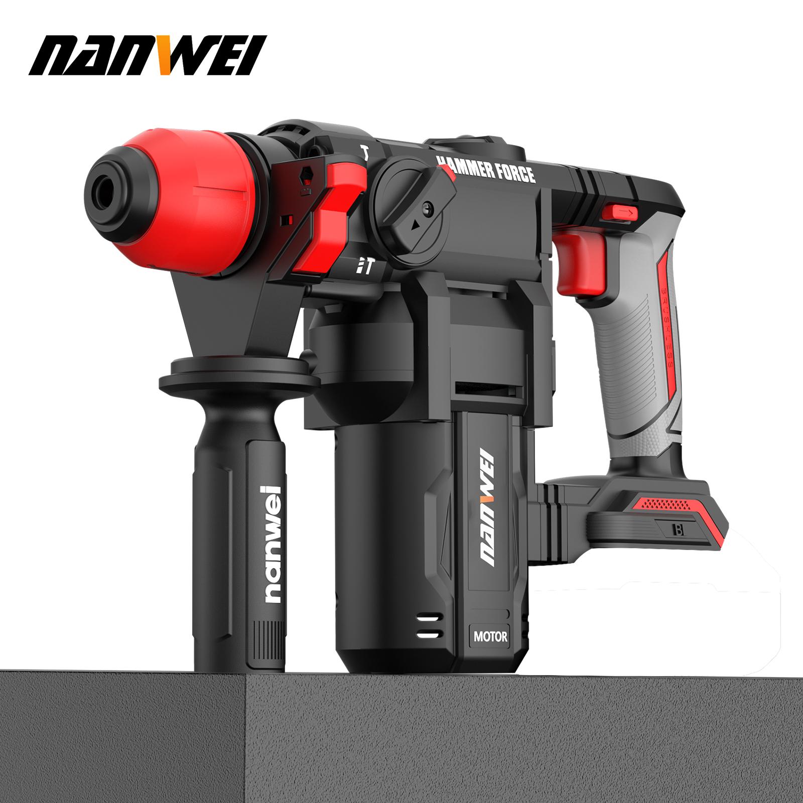 

NANWEI Электрический молоток 820 Вт 1100 об/мин no battery and charger