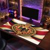 Belgium Football Crest Mouse Pad, Extended Non Slip Rubber Desk Mat for Gaming Office Laptop Fan Gift