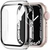 Tempered Glass Screen Protector Case Cover For Apple Watch Series 11 10 9 SE 3 Ultra 2 49MM 42MM 46MM 4MM 41MM 44MM 40MM 49 MM