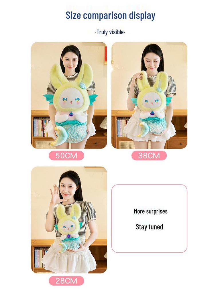 Mermaid Princess Plush Doll: Cute Girl's Toy & Birthday Gift