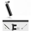 Aluminum Alloy Portable Mini Bike Pump Hand Air Inflator Lightweight Design for Fast Cycling Tire Inflation Outdoors