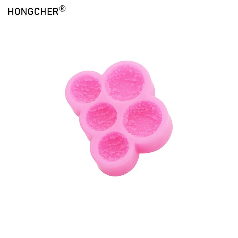Silicone Mold for Fake Ice Cream Half-Spheres DIY Phone Case, Hairpin, Hair Accessory, Shoe Decoration, Chocolate Mold