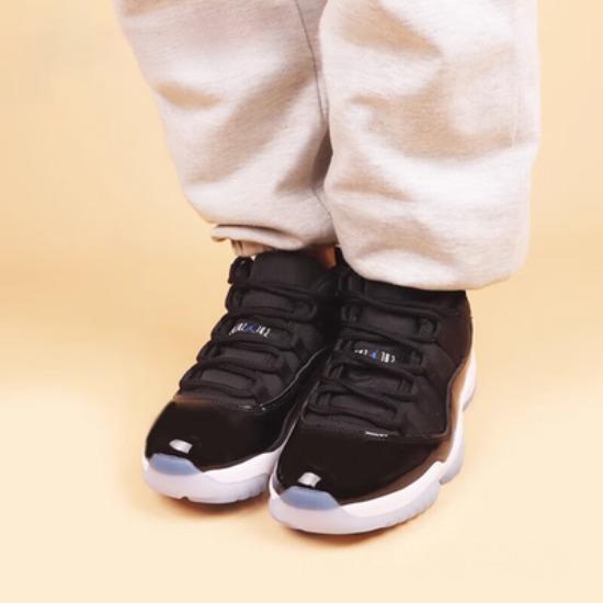 Jordan 11 Retro Low GS 'Space Jam' FV5121-004