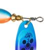 10 Piezas Señuelos Metálicos Duros Set de Cucharillas Spinner para Trucha con Anzuelo Triple 5/6/8/9/11g Señuelo de Pesca Spinnerbait Equipo de Pesca