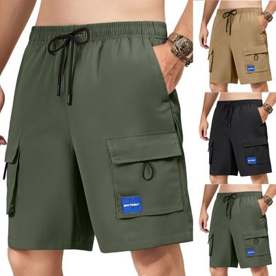 Men's Lace-up Sweatpants Men's Cargo Shorts Casual Pants