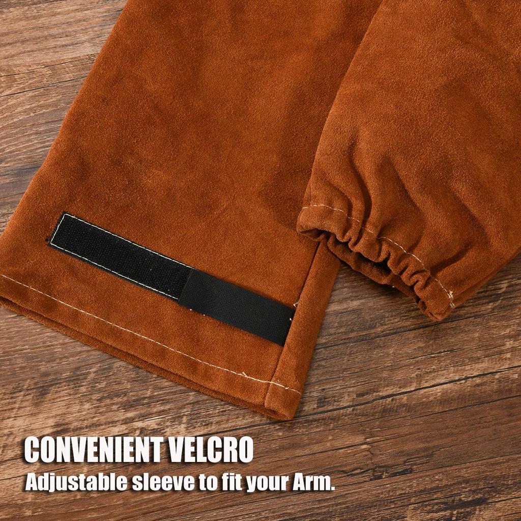 Welding Welding Arm Arm Heat Flame Spark Protective 1 Pair [QeeLink] Sleeves, Covers, Covers, Resistant, Retardant, Prevention, Sleeves, Unisex,