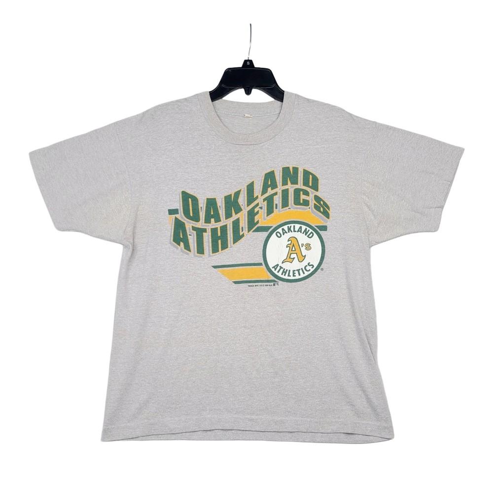 Vintage 80s Oakland Athletics A's T Shirt XL 1989 MLB Baseball Ricky Henderson Unisex T-Shirt