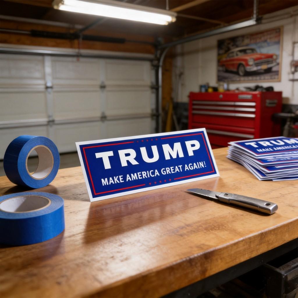 Trump Make America Great Again Vinyl Autoaufkleber Packung für LKWs und Fahrzeuge