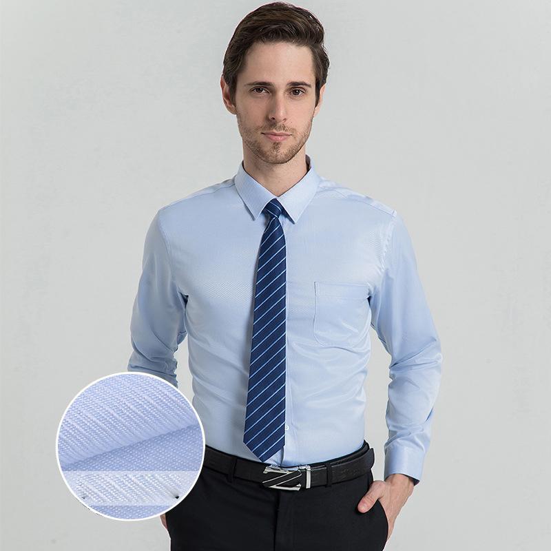 Camicie da lavoro per uomo Camicie comode in tinta unita Camicia a maniche lunghe Camicia da lavoro casual per uomo Camicie con risvolto traspiranti da lavoro leggere