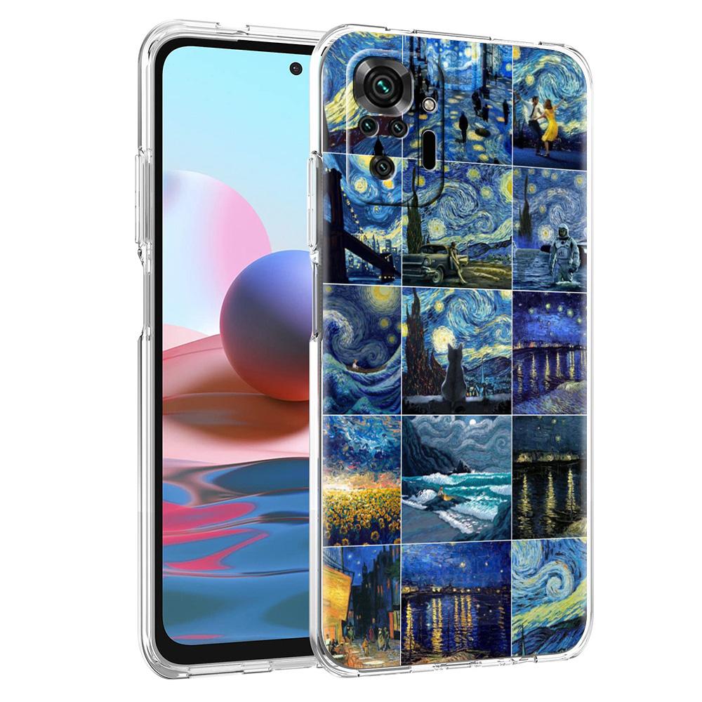 Telefono dėklas Xiaomi Redmi Note 15 14 5G 13 12 10 11 Pro Plus 4G 14C 13C 12C Minkštas TPU dangtelis Senovinis pašto ženklų dėlionė
