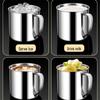 Kids' Anti-Fall Food Grade Stainless Steel Drinking Cup