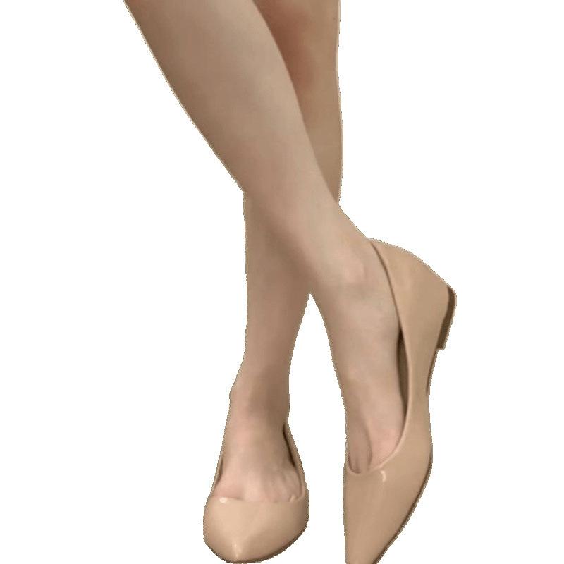 French sexy pointed tip height cm shallow mouth women's shoes versatile temperament 2025 finger seam single shoes commuting fashion