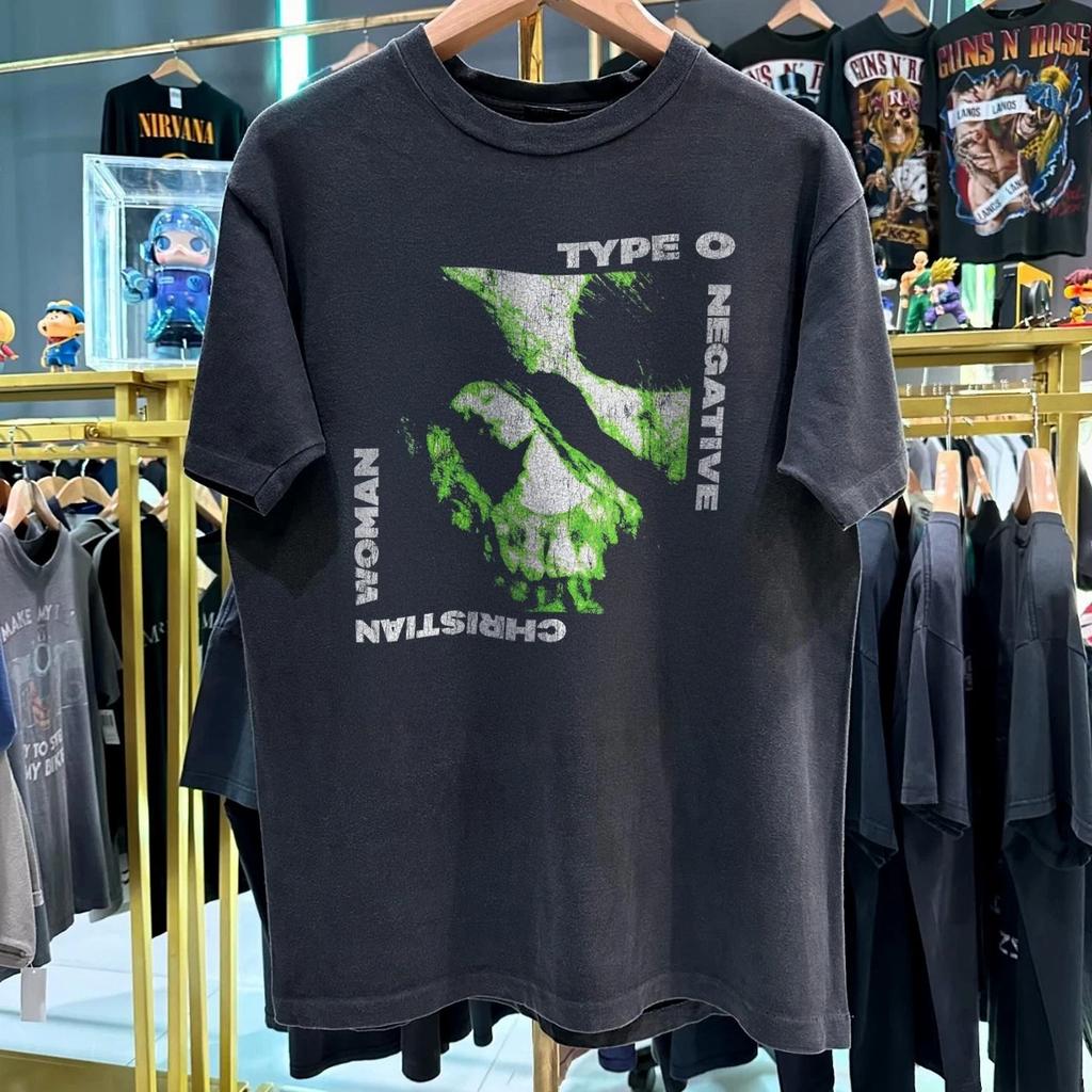 1996 Type O Negative Love Me To Death Washed T-Shirt Black M