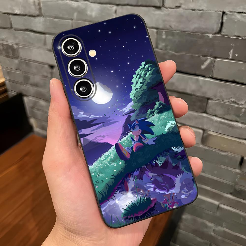 Anime S-Sonic Igel Handyhülle Für Samsung S26 S25 Plus S20 S20 Plus S22 Ultra S23 FE S21 Plus S21 Ultra Weiche Hülle
