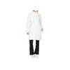 Puma Large Logo Windbreaker Long Casual Sports Warm Cotton Jacket Women Jacket White 585092-05