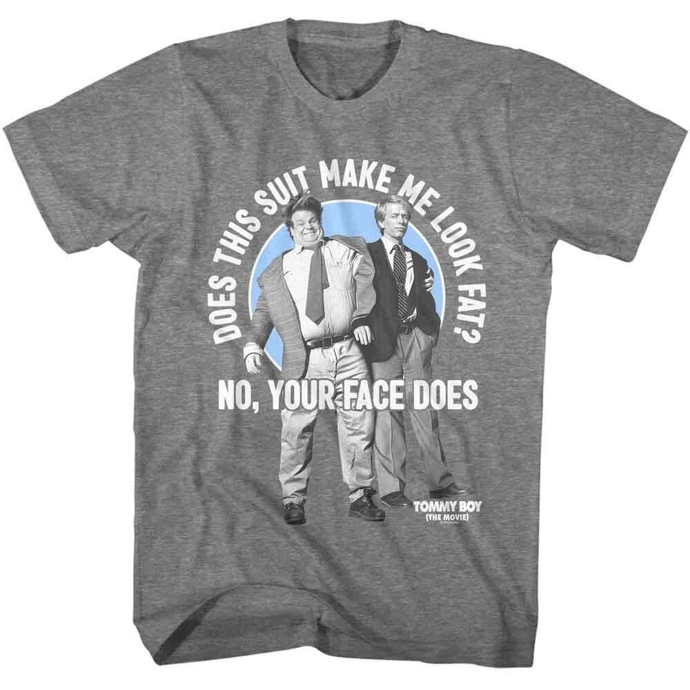 Tommy Boy Comedy Movie Does This Suit Make Me Look Fat Men s T Shirt 3XL