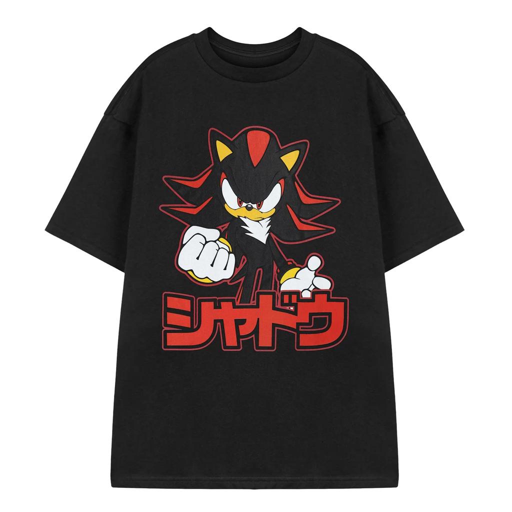 Sonic The Hedgehog Mens Shadow Japanese T-Shirt