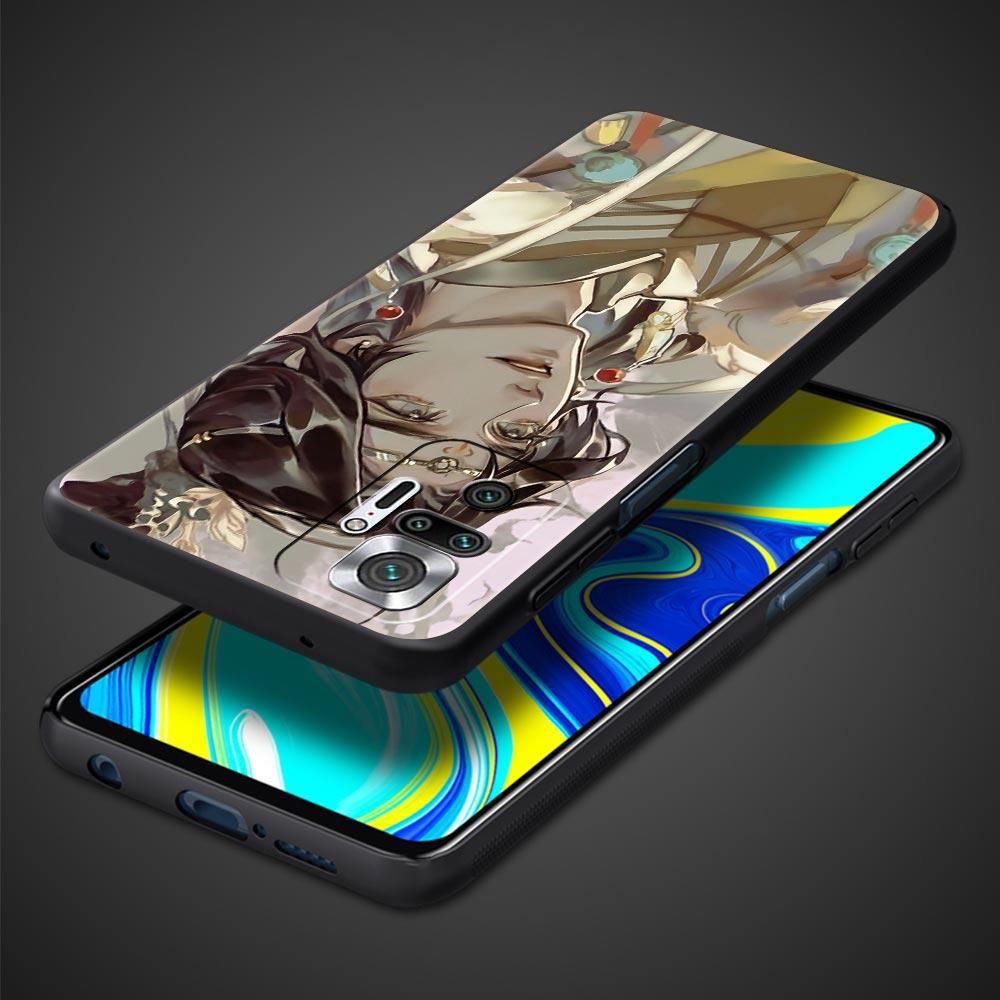 Phone Case Cover for Redmi 14C 10C Note 15 14 13 12 10 11 Pro Plus K40 5G Soft TPU Shockproof Fundas Heaven Official’s Blessing