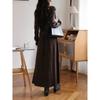 Elegant One-Shoulder Knit Suit Skirt - 2025 Two-Piece Date Outfit