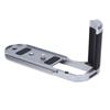 L Shape Grip Fit for XT50 Camera Aluminum Alloy Camera L Shape Hand Grip with Quick Release Plate Anti Slip Pad 1 4