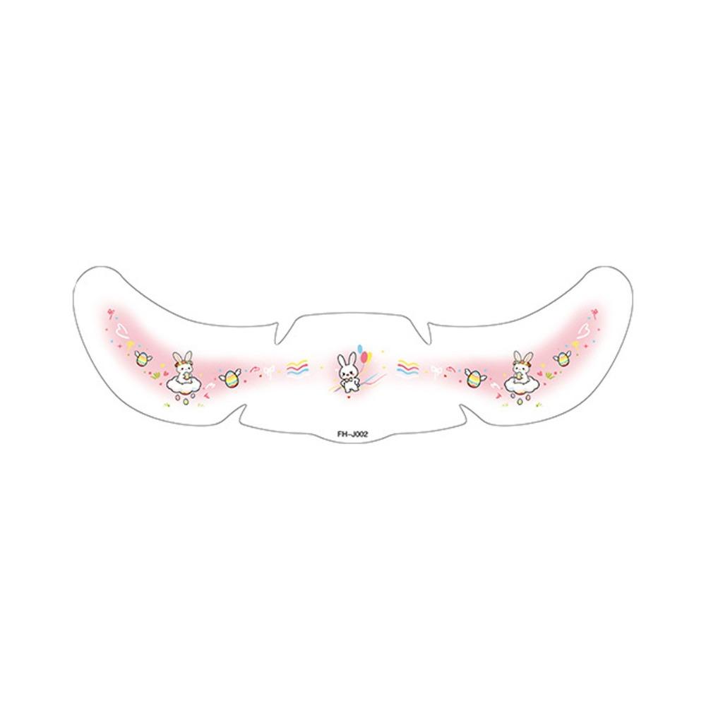 Long Lasting Easter Face Stickers Rabbit Freckle Tattoo Face Temporary Tattoo  Music Festival