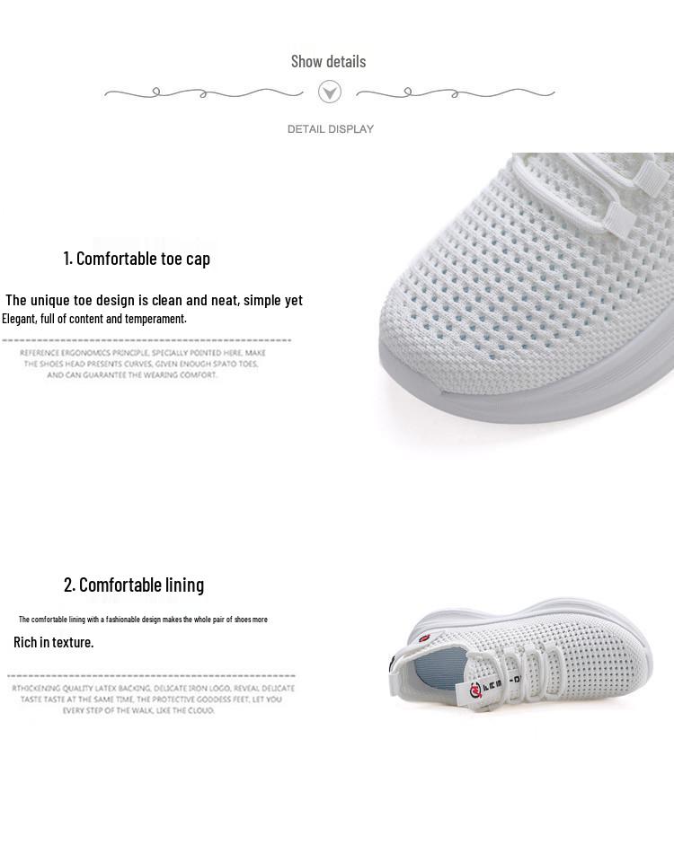 Women's 2026 Summer Fly Knit Mesh Breathable Running Shoes