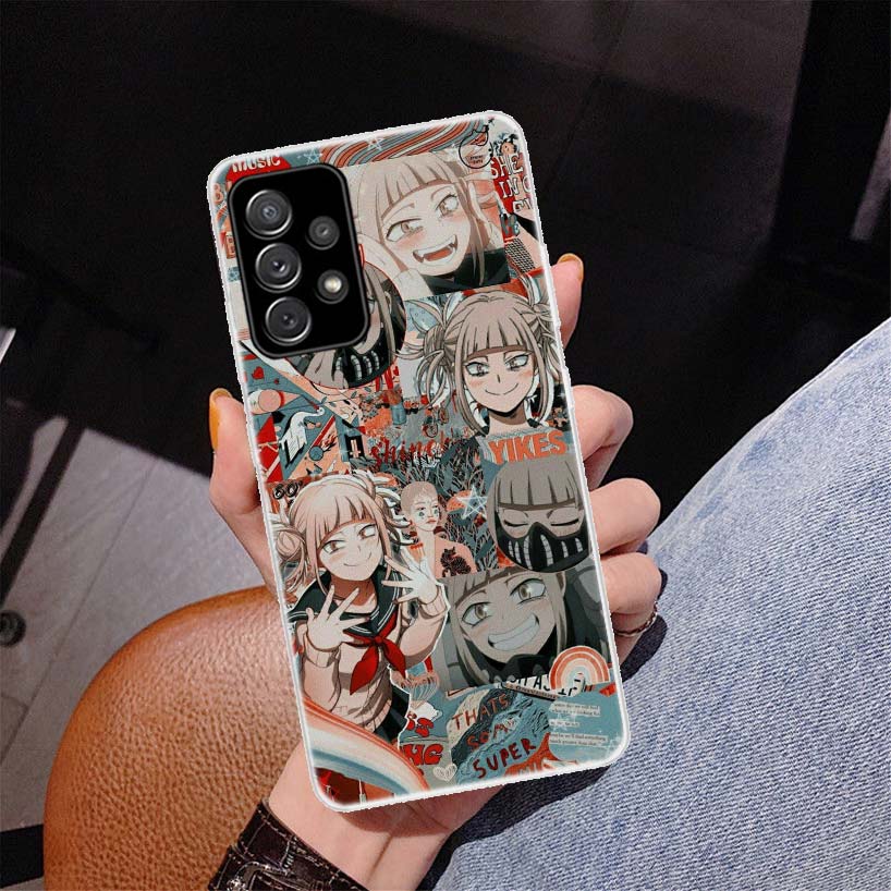 

Чехол для телефона с рисунком «Химико Тога Waifu» для Samsung Galaxy A51 A52 A71 A72 A42 A32 A22 A02S A12 5G A21S A31 A41 M12 M21 M31S Shell Ca Samsung A71 5G