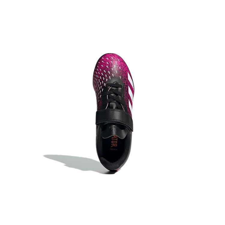 Adidas Predator Freak.4 H&l TF J Abrasion Resistant Abrasion Resistant Low top Soccer Shoes Rose Red Kids' FW7538