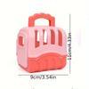 8pcs/set Cute Dog Pet Basket Family Toys Dog Doll Set Dog Cage Toys Scene Playing Toys Christmas Decoration  Gifts