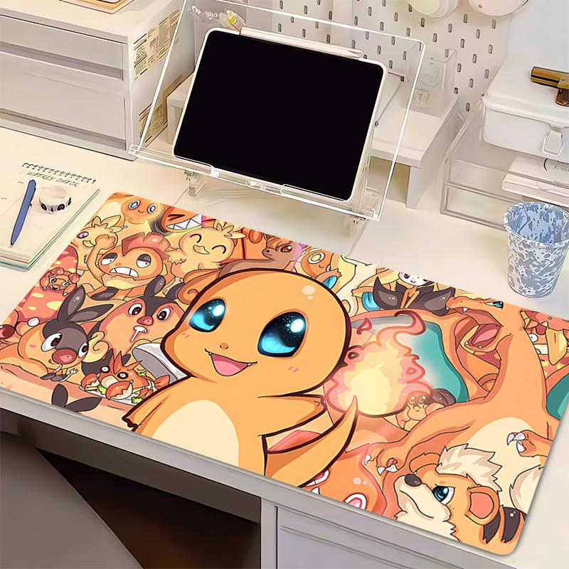 Mouse Pad Pokemon Gamers Computer Extended Game Mousepad Esports Players Laptop Desk Mouse Mat Gaming Keyboard Durable Carpet
