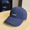 American embroidery English small letter baseball hat women's spring and autumn wear face small cap men's outdoor sun hat