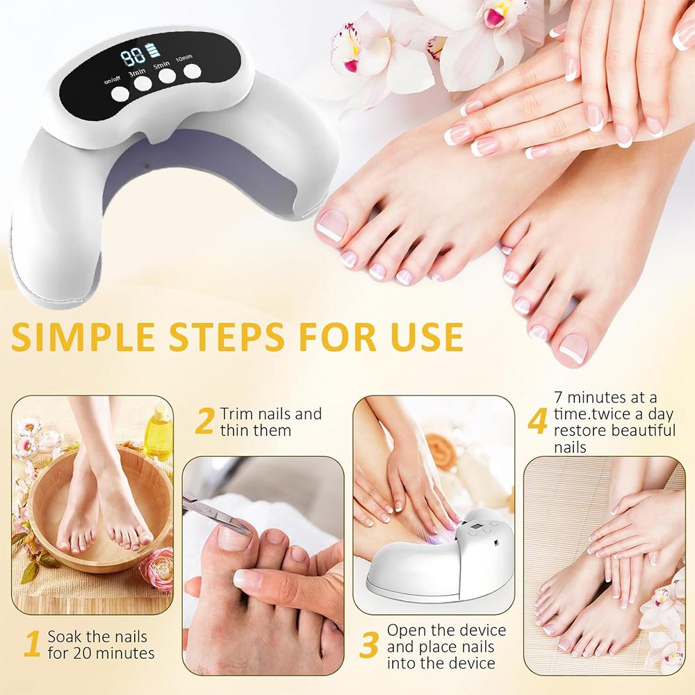 Nail Fungus Cleaning Laser Device For Multiple Toenail Repair Fast Nails Fungus Onychomycosis Removes Ingrown Toenail Treatment
